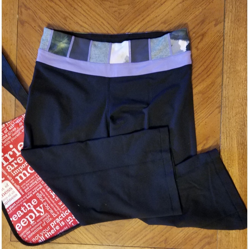 Lululemon Groove Crops - Reversible